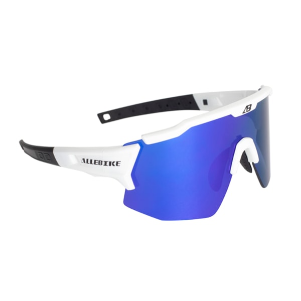 Allebike Eyewear Vit / Blå, glasögon